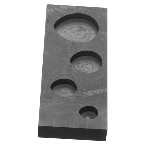 WRITWAA Graphit Barrenform Gießform für Silberbarren Gussform für Nichteisenmetalle Hochtemperaturbeständig Robust für Wissenschaftliche Analyse und Kleinvolumen schmelzen WRITWAA Graphit Barrenform Gießform für Silberbarren Gussform für Nichteisenmetalle Hochtemperaturbeständig Robust für Wissenschaftliche Analyse und Kleinvolumen schmelzen von WRITWAA