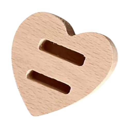 WRITWAA Herzförmiger Ringständer Aus Holz Mit Doppelschlitz Ringorganizer Unbehandeltem Holzhandwerk Schmuckdisplayständer Für Fingerringe Und Eheringe WRITWAA Herzförmiger Ringständer Aus Holz Mit Doppelschlitz Ringorganizer Unbehandeltem Holzhandwerk Schmuckdisplayständer Für Fingerringe Und Eheringe von WRITWAA