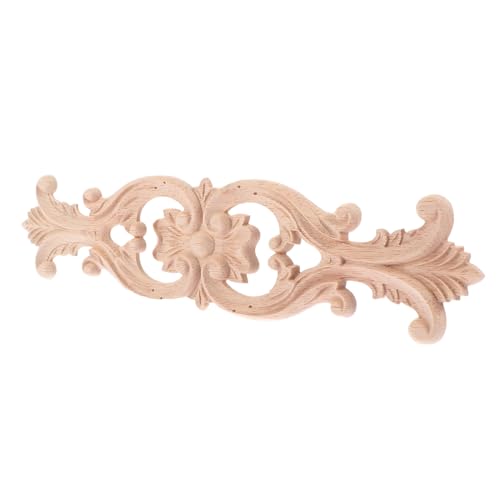 WRITWAA Holzgeschnitzte Möbelapplikation Rustikale Kabinettdetails Langlebige Klassische Holzdeko für Sideboard Wohnzimmer DIY Handwerksornament WRITWAA Holzgeschnitzte Möbelapplikation Rustikale Kabinettdetails Langlebige Klassische Holzdeko für Sideboard Wohnzimmer DIY Handwerksornament von WRITWAA