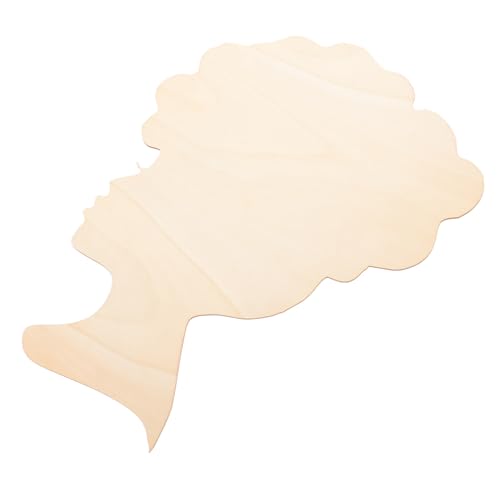 WRITWAA Holzgesicht dekoration aus Naturbelassenem Holz Unbemalte Holzscheibe für DIY Basteln Handliche Holzplatte zum Bemalen und Gravieren für Kreative Wohnraumdeko WRITWAA Holzgesicht dekoration aus Naturbelassenem Holz Unbemalte Holzscheibe für DIY Basteln Handliche Holzplatte zum Bemalen und Gravieren für Kreative Wohnraumdeko von WRITWAA