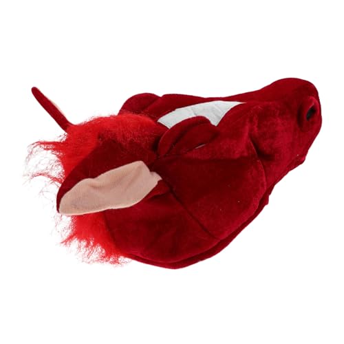 WRITWAA Horse Head Hat Maskottchen-stil Schnelles Aufsetzen Farm Themed Party Supplies Animal Mascot Headwear für Neujahrsfest Bühnenauftritte Roleplay WRITWAA Horse Head Hat Maskottchen-stil Schnelles Aufsetzen Farm Themed Party Supplies Animal Mascot Headwear für Neujahrsfest Bühnenauftritte Roleplay von WRITWAA