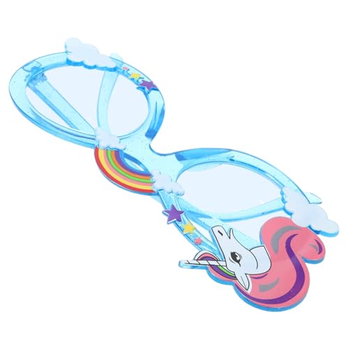 WRITWAA Lustige Party Sonnenbrille mit Einhorn Bequeme Fotorequisiten für Geburtstagsfeiern Regenbogen Farben Accessoires für Unvergessliche WRITWAA Lustige Party Sonnenbrille mit Einhorn Bequeme Fotorequisiten für Geburtstagsfeiern Regenbogen Farben Accessoires für Unvergessliche von WRITWAA