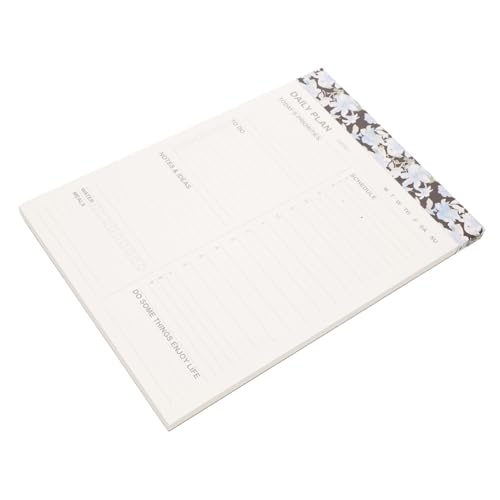 WRITWAA Magnetischer Kühlschrank notizblock Abwischbar Wiederverwendbar Haftet Sicher Metallflächen als Wochenplaner und Einkaufsliste für Haushalt und Familie Langlebiges Material von WRITWAA