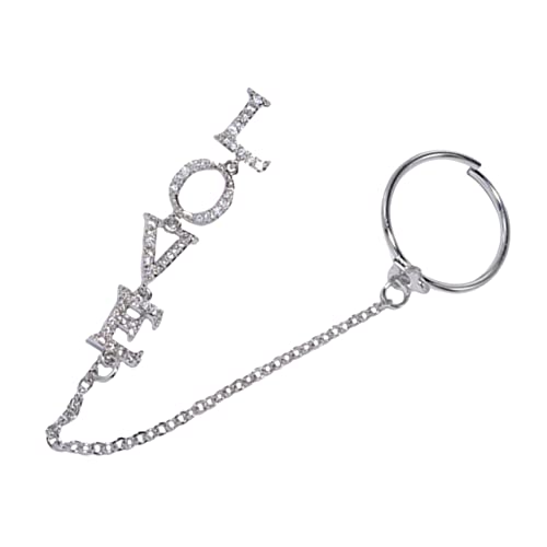 WRITWAA Manikürekette für Nagelkunst Zirkonia Love Design für Natürliche und Künstliche Nägel Perfektes Zubehör für Maniküre Ausgezeichnete WRITWAA Manikürekette für Nagelkunst Zirkonia Love Design für Natürliche und Künstliche Nägel Perfektes Zubehör für Maniküre Ausgezeichnete von WRITWAA