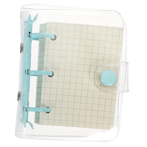 WRITWAA Mini Notizbuch mit Transparenter Abdeckung Ring Design Kompakt für Reisen und Notizen Exquisites Aussehen Perfektes für Familie von WRITWAA