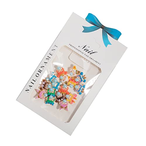 WRITWAA Nagelcharms DIY Maniküre Dekorationen Cartoon Nail Art Zubehör Langlebige Und Sichere Materialien Für Nageldesign von WRITWAA