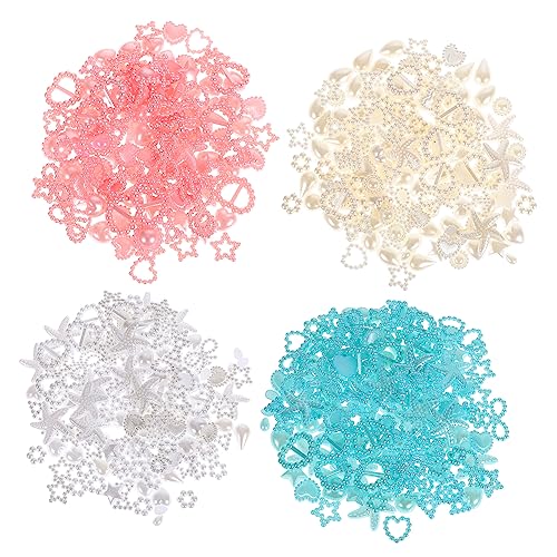 WRITWAA Nagelcharms Herzperlen Sternen und Schleifen Plastik Nageldekorationen für Bastelprojekte für Professionelle und Private Nutzung WRITWAA Nagelcharms Herzperlen Sternen und Schleifen Plastik Nageldekorationen für Bastelprojekte für Professionelle und Private Nutzung von WRITWAA