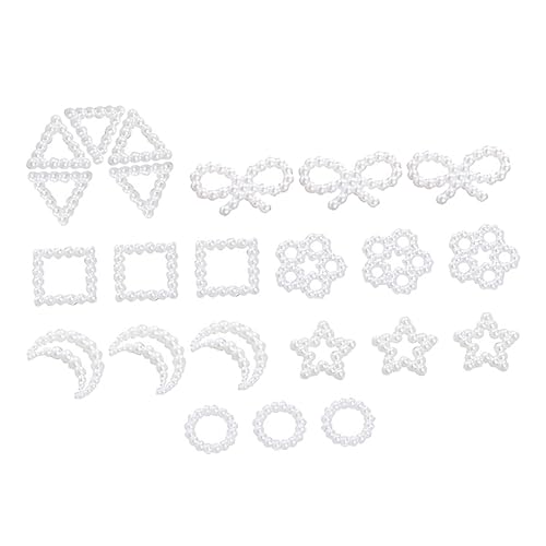WRITWAA Nail Charms Dekorationen mit Herzschleifen und Perlenoptik für Maniküre Diy Nageldesigns für Verschiedene Anlässe Wie Geburtstage und Feiern WRITWAA Nail Charms Dekorationen mit Herzschleifen und Perlenoptik für Maniküre Diy Nageldesigns für Verschiedene Anlässe Wie Geburtstage und Feiern von WRITWAA