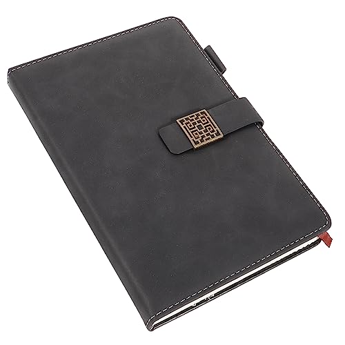 WRITWAA Notizbuch für Büro und Schule Dickes Notizheft mit Vintage Design für Studenten Lehrer und Krankenschwestern PU Umschlag Notizen und Erinnerungen von WRITWAA