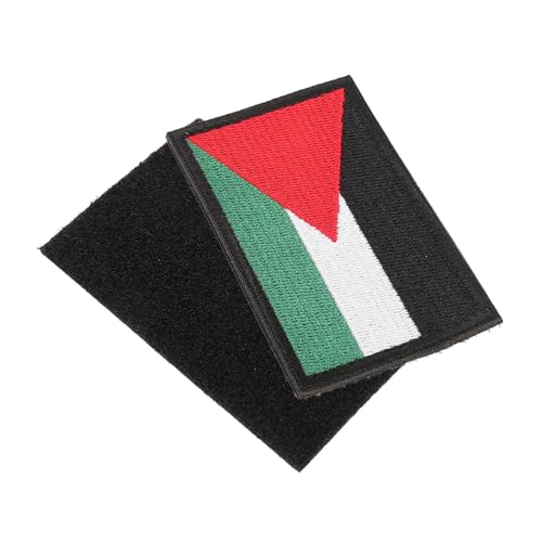 WRITWAA Palästina Flaggen Patch Aufnäher mit Bestickt Vielseitiges Abzeichen für Rucksäcke Kleidung und Accessoires Material Robust und Einfach Anzubringen WRITWAA Palästina Flaggen Patch Aufnäher mit Bestickt Vielseitiges Abzeichen für Rucksäcke Kleidung und Accessoires Material Robust und Einfach Anzubringen von WRITWAA