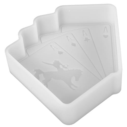WRITWAA Poker Silikonform für DIY Bastelarbeiten Langlebige Epoxidharz Gießform Glatte Oberfläche Geeignet für Anhängerherstellung und Kreative Handwerksprojekte WRITWAA Poker Silikonform für DIY Bastelarbeiten Langlebige Epoxidharz Gießform Glatte Oberfläche Geeignet für Anhängerherstellung und Kreative Handwerksprojekte von WRITWAA