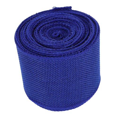 WRITWAA Rustikales Leinwandband Breit Robustes Dekoband ohne Ausfransen für DIY Basteln Hochzeit Blumenkranz Geschenkverpackung Blau WRITWAA Rustikales Leinwandband Breit Robustes Dekoband ohne Ausfransen für DIY Basteln Hochzeit Blumenkranz Geschenkverpackung Blau von WRITWAA