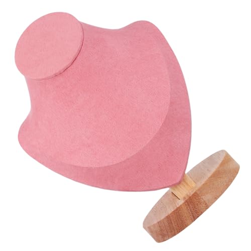 WRITWAA Schmuckständer Halsketten Organizer mit Einzigartigem Mannequin Büsten design Vielseitiger Schmuckhalter für Anhänger und Ketten Kompakt Platzsparend Modisch Rosa für Frauenzimmer WRITWAA Schmuckständer Halsketten Organizer mit Einzigartigem Mannequin Büsten design Vielseitiger Schmuckhalter für Anhänger und Ketten Kompakt Platzsparend Modisch Rosa für Frauenzimmer von WRITWAA