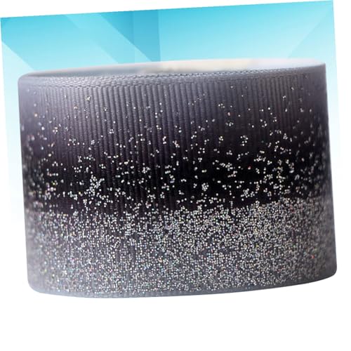 WRITWAA Schwarz Farbverlauf Grosgrain Geschenkband Yards DIY Dekoratives Band für Hochzeiten Party Geschenkverpackung Floristik und Bastelprojekte von WRITWAA