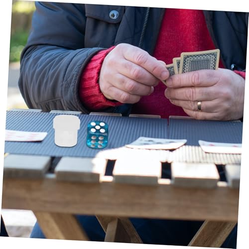 WRITWAA Silikon Würfel Form für DIY Basteln Flexible Antihaftbeschichtete Gießform Leicht zu Reinigen Geeignet für Harz Glitzer Blumen Würfel Herstellung Geschenk für Bastelfans von WRITWAA