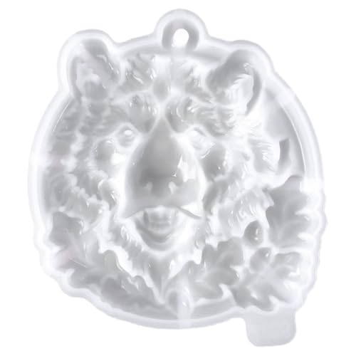 WRITWAA Silikonform Bärkopf Schlüsselanhänger Flexibel Rissfest Epoxidharz Gießform DIY Tierdeko Langlebig und Einfach zu Entformen für Bastelbedarf WRITWAA Silikonform Bärkopf Schlüsselanhänger Flexibel Rissfest Epoxidharz Gießform DIY Tierdeko Langlebig und Einfach zu Entformen für Bastelbedarf von WRITWAA