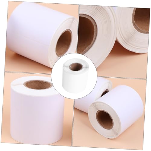 WRITWAA Thermisches Etikettenpapier Selbstklebend Stark Haftend für Versandadresse Artikelnummer Aufkleber Geeignet für Thermodrucker Vielseitig Einsetzbar für Inventar Markierung von WRITWAA