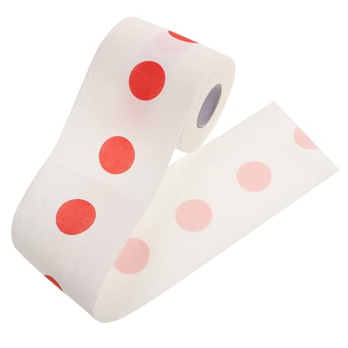 WRITWAA Toilettenpapier Handtücher Für Das Badezimmer Küchentaschentuch Verkaufsaufkleber Taschentuchküche Zum Valentinstag Kusslippen-seidenpapier Klopapier-stempelspaß Weiß von WRITWAA