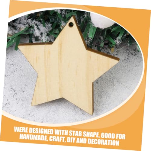 WRITWAA Unvollendete Holzsterne DIY Bastelholzscheiben für Kreative Holzdekoration und Individuelle Handwerksprojekte WRITWAA Unvollendete Holzsterne DIY Bastelholzscheiben für Kreative Holzdekoration und Individuelle Handwerksprojekte von WRITWAA