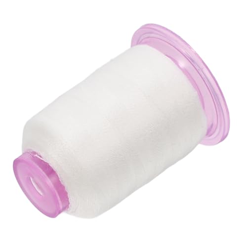 WRITWAA Wasserlösliches Stickgarn Yards Weiß Vinyon Nähfaden für Nähmaschine und Handstickerei Vielseitig Einsetzbar für Baumwolle Seide Leinen von WRITWAA