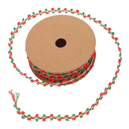 WRITWAA Weihnachtliches Geschenkband mit Roten und Grünen Pompons Geschenkverpackungsband für Weihnachtsbaumdeko Geschenkboxen DIY Geschenkdekoration Robust und Vielseitig WRITWAA Weihnachtliches Geschenkband mit Roten und Grünen Pompons Geschenkverpackungsband für Weihnachtsbaumdeko Geschenkboxen DIY Geschenkdekoration Robust und Vielseitig von WRITWAA