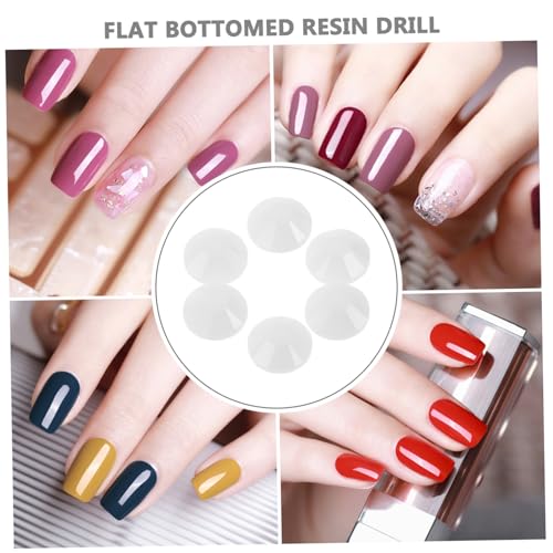 WRITWAA Weiße Resin Strasssteine Flach mit Starkem Glanz Langlebig und Vielseitig für Nail Art DIY Nageldekoration Hochzeitskleider und Kreative Bastelverzierungen WRITWAA Weiße Resin Strasssteine Flach mit Starkem Glanz Langlebig und Vielseitig für Nail Art DIY Nageldekoration Hochzeitskleider und Kreative Bastelverzierungen von WRITWAA