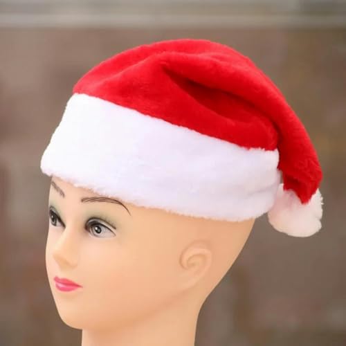 Dicker Weihnachtsmütze für Erwachsene, Kinder, Weihnachtsdekorationen für Zuhause, Weihnachtsmann, Geschenke, Navidad, Dekoration, Wintermützen, HB06-0001, Erwachsene Dicker Weihnachtsmütze für Erwachsene, Kinder, Weihnachtsdekorationen für Zuhause, Weihnachtsmann, Geschenke, Navidad, Dekoration, Wintermützen, HB06-0001, Erwachsene von WRJLIN