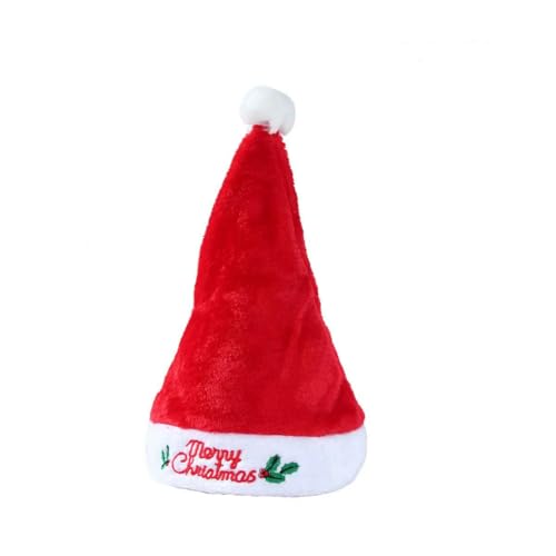 Weihnachtsmütze für Erwachsene und Kinder, Vliesstoff, Weihnachtsmann, Weihnachtsmütze, Frohe Weihnachten, Neujahr, Party, Festival, Dekoration, Geschenke, Stil 2 Weihnachtsmütze für Erwachsene und Kinder, Vliesstoff, Weihnachtsmann, Weihnachtsmütze, Frohe Weihnachten, Neujahr, Party, Festival, Dekoration, Geschenke, Stil 2 von WRJLIN