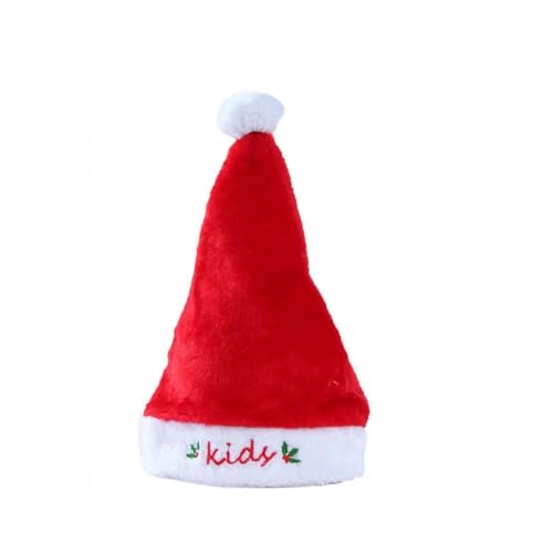 Weihnachtsmütze für Erwachsene und Kinder, Vliesstoff, Weihnachtsmann, Weihnachtsmütze, Frohe Weihnachten, Neujahr, Party, Festival, Dekoration, Geschenke, Stil 7 Weihnachtsmütze für Erwachsene und Kinder, Vliesstoff, Weihnachtsmann, Weihnachtsmütze, Frohe Weihnachten, Neujahr, Party, Festival, Dekoration, Geschenke, Stil 7 von WRJLIN
