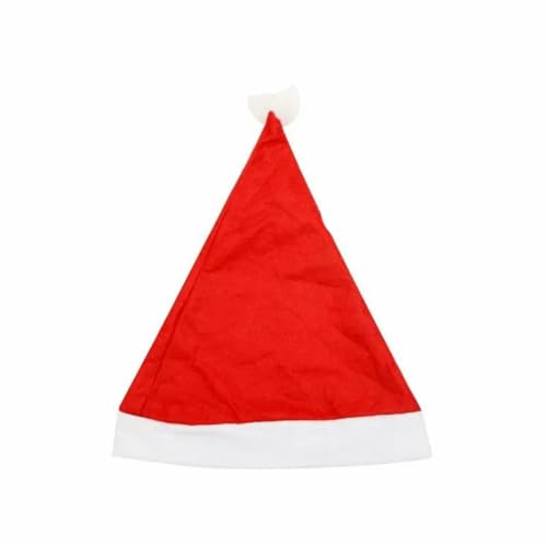 Weihnachtsmütze für Erwachsene und Kinder, Vliesstoff, Weihnachtsmann, Weihnachtsmütze, Mütze, Mütze, Frohe Weihnachten, Neujahr, Party, Festival, Dekoration, Geschenke, Erwachsene, 1 Stück Weihnachtsmütze für Erwachsene und Kinder, Vliesstoff, Weihnachtsmann, Weihnachtsmütze, Mütze, Mütze, Frohe Weihnachten, Neujahr, Party, Festival, Dekoration, Geschenke, Erwachsene, 1 Stück von WRJLIN