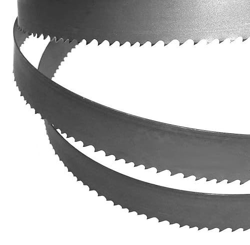 WRS Hochl.-Metallsägebänder aus HSS-Bi-Metall, M 42, 2.480 x 27 x 0,9 mm, Industriequalität, 1 Stück, Größen Name: 8/12 Z.p.Z., 0° Spanwinkel von WRS WINTERHOFF