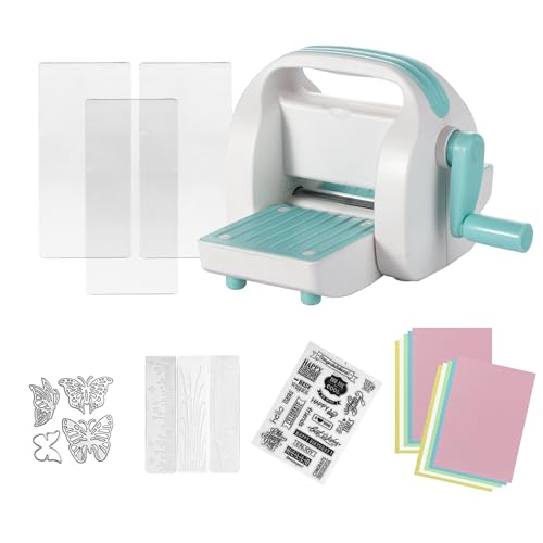 Find Scrapblooms Mini-Stanz- und Prägemaschine für Bastelarbeiten, 8,9 cm Zuführschlitz für 7,6 cm Papier und andere Materialien Find Scrapblooms Mini-Stanz- und Prägemaschine für Bastelarbeiten, 8,9 cm Zuführschlitz für 7,6 cm Papier und andere Materialien von Find Scrapblooms