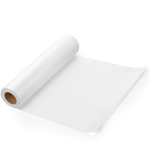 30cm x 30m Transparentpapier Rolle, 26g/m² Seidenpapier Malpapier Rolle Schnittmusterpapier Tracing Paper Skizzenrolle für Zeichnen Skizzieren Verpacken von WSICSE