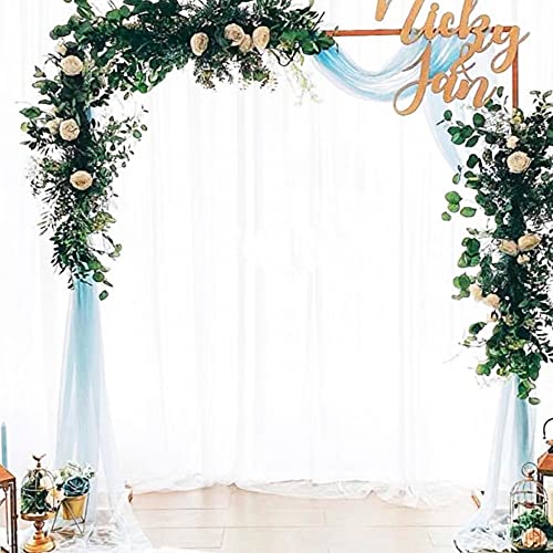 WSIKGHU 2×2M Hochzeitsbogen Rechteckiger Traubogen Hochzeitsbogen Kunstblumenständer Hintergrunddekoration Requisiten Wedding Decoration Geburtstagsfeier Ballonbogen (Gold) von WSIKGHU