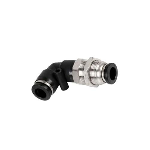 WSJMWKW 1 stücke Pneumatische schnell stecker partition biegen PLM-4 6 8 10 12mm rechtwinklig L-förmigen durch Platte Luft pumpe Luft Rohr schnelle einsetzen(PLM -12 Black) von WSJMWKW