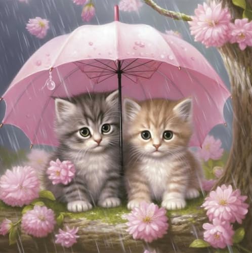 WSLWXSHM Diamond Painting Erwachsene Set, 5D DIY Katze Diamond Art Kits for Beginners Round Full Drill Diamond Painting for Home Wall Decoration Gift 30×30cm, Tier WSLWXSHM Diamond Painting Erwachsene Set, 5D DIY Katze Diamond Art Kits for Beginners Round Full Drill Diamond Painting for Home Wall Decoration Gift 30×30cm, Tier von WSLWXSHM
