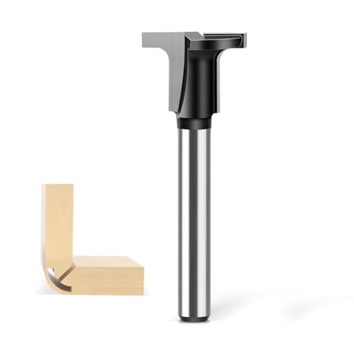 WSOOX 1/4-Zoll-Schaft Bogenbiegefräser zum Biegen von Holzbrettern T-Form Schlitz-Bit für 90° Bogenbiegen Holzbearbeitungsbretter WSOOX 1/4-Zoll-Schaft Bogenbiegefräser zum Biegen von Holzbrettern T-Form Schlitz-Bit für 90° Bogenbiegen Holzbearbeitungsbretter von WSOOX