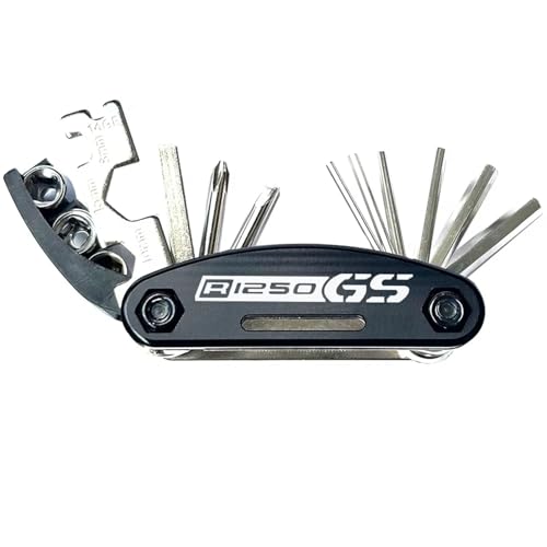 WSOPP Multifunktionales Motorrad Werkzeugset für BMW R1300GS R1200GS R1250GS Adventure R1150GS R1100GS R 1300 1250 1200 GS Klappbares Schraubendreher CNC Aluminium Inbusschlüssel Set,for R1250GS WSOPP Multifunktionales Motorrad Werkzeugset für BMW R1300GS R1200GS R1250GS Adventure R1150GS R1100GS R 1300 1250 1200 GS Klappbares Schraubendreher CNC Aluminium Inbusschlüssel Set,for R1250GS von WSOPP