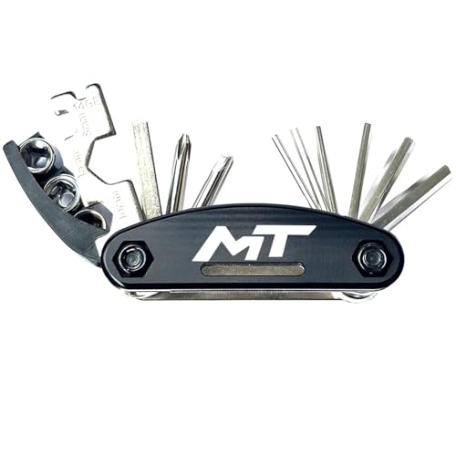 WSOPP Multifunktionales Motorrad Werkzeugset für CFMOTO 450MT 800MT 700MT 650MT MT-X MT 450 650 700 800 MT Klappbares Schraubendreher CNC Aluminium Inbusschlüssel Set Reparaturwerkzeug,for MT von WSOPP