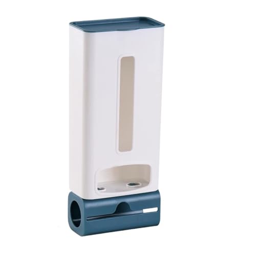 WSQHAO Müllbeutelspender 2 Stück Punch-Free Müllbeutel Aufbewahrungsbox Put Collector Wandmontage Küche Praktische Tasche Abnehmbare Sortierbox(Blue) von WSQHAO