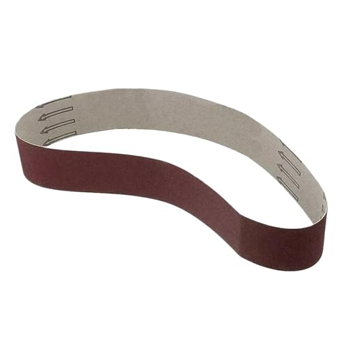WSQHAO Schleifbänder 10 Stück 686 * 50mm Schleifband Aluminiumoxid-Schleifbänder 80-1000 Körnung Schleifer Metall Polieren Holzbearbeitungswerkzeuge Schleifzubehör(400) von WSQHAO