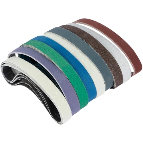 WSQHAO Schleifbänder 36 STÜCKE 13x457mm Schleifbänder 80-5000 Körnungen Mini-Bandschleifer Schleifpapier Schleifmittel for Schleifen von Metall Holz WSQHAO Schleifbänder 36 STÜCKE 13x457mm Schleifbänder 80-5000 Körnungen Mini-Bandschleifer Schleifpapier Schleifmittel for Schleifen von Metall Holz von WSQHAO