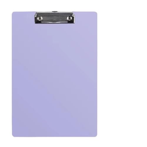 Klemmbrett A4-Ordnermanager, einfache Zwischenablage aus Kunststoff, A4-Ordner for die Business School for Lernen von Schreibwaren und Bürobedarf(Purple) von WTAXBH