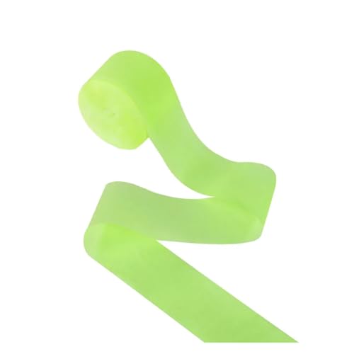 Krepppapier 25 m/Rolle Krepppapiergirlanden Leuchtende Neon-Streamer Reaktiver Glow In The Dark Kindergeburtstag Fluoreszierende Party Hochzeitsdekoration(Color-B4) von WTAXBH