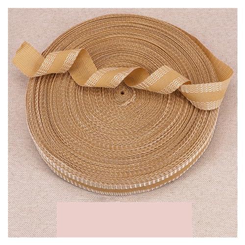Saumband zum Aufbügeln Selbstklebendes Klebeband for Hosenbeine, Kantenpaste, Säumen, Aufbügeln von Hosen, Jeans, Kleidung, Längenverkürzung, DIY-Stoff-Nähwerkzeuge.(Beige,1M) von WTAXBH