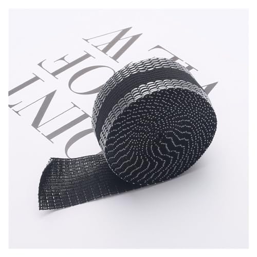 Saumband zum Aufbügeln Selbstklebendes Klebeband for Hosenbeine, Kantenverkürzung, Nähwerkzeuge, Klebeband, Säumen, Aufbügeln, Hosen, Jeans, Kleidung, Länge kürzen.(Black,1M) von WTAXBH