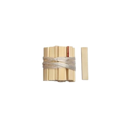 WTAXBH Holzstäbe zum Basteln Scheibe 5–40 cm for Handwerk und Modellbau, Möbelmaterialien, DIY-Holzbearbeitungswerkzeug(50X10X4.0mm -30PCS) von WTAXBH