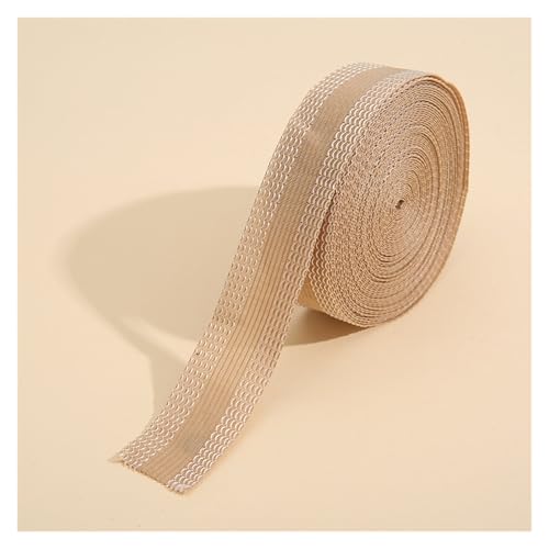 WTAXBH Saumband zum Aufbügeln 3PCS Selbst-Klebeband for Hosen Beine Rand Verkürzung Nähen Werkzeuge Band Paste Säumen Eisen Auf Hosen Jeans kleidung Länge Verkürzen.(Beige,3 Meters) von WTAXBH