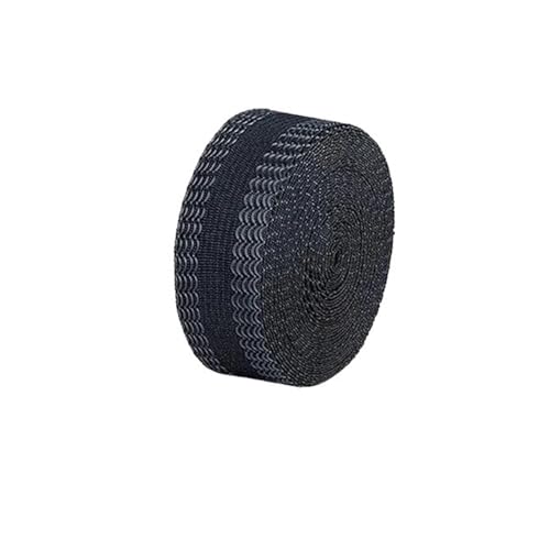 WTAXBH Saumband zum Aufbügeln 5 Meter for Aufbügeln, for Verkürzen der Hosenkante, selbstklebendes Hosenband, for Aufbügeln am Saum, Stoffband for Anzughosen, Jeans, DIY-Nähstoff(Black,2 Meters) von WTAXBH