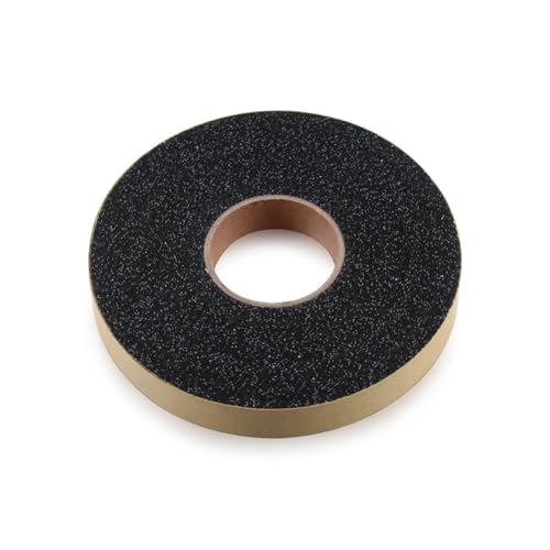 WTAXBH Saumband zum Aufbügeln 50 Meter doppelseitig klebende Stoff-Einlage-Nährolle for Kleidung, Bekleidung, for Aufbügeln von Saumband, for Nähen, Umschlagband am Saum.(Double Black,1.5cm-50m) von WTAXBH
